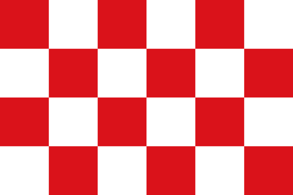 Vlag van de provincie Noord Brabant