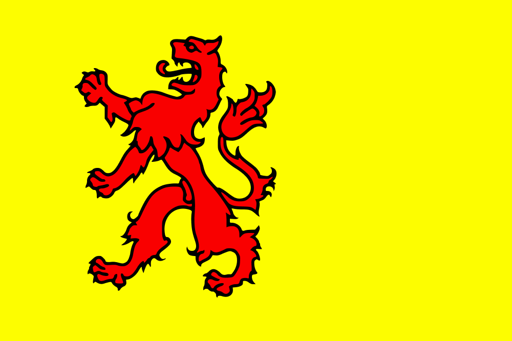 Vlag van de provincie Zuid Holland
