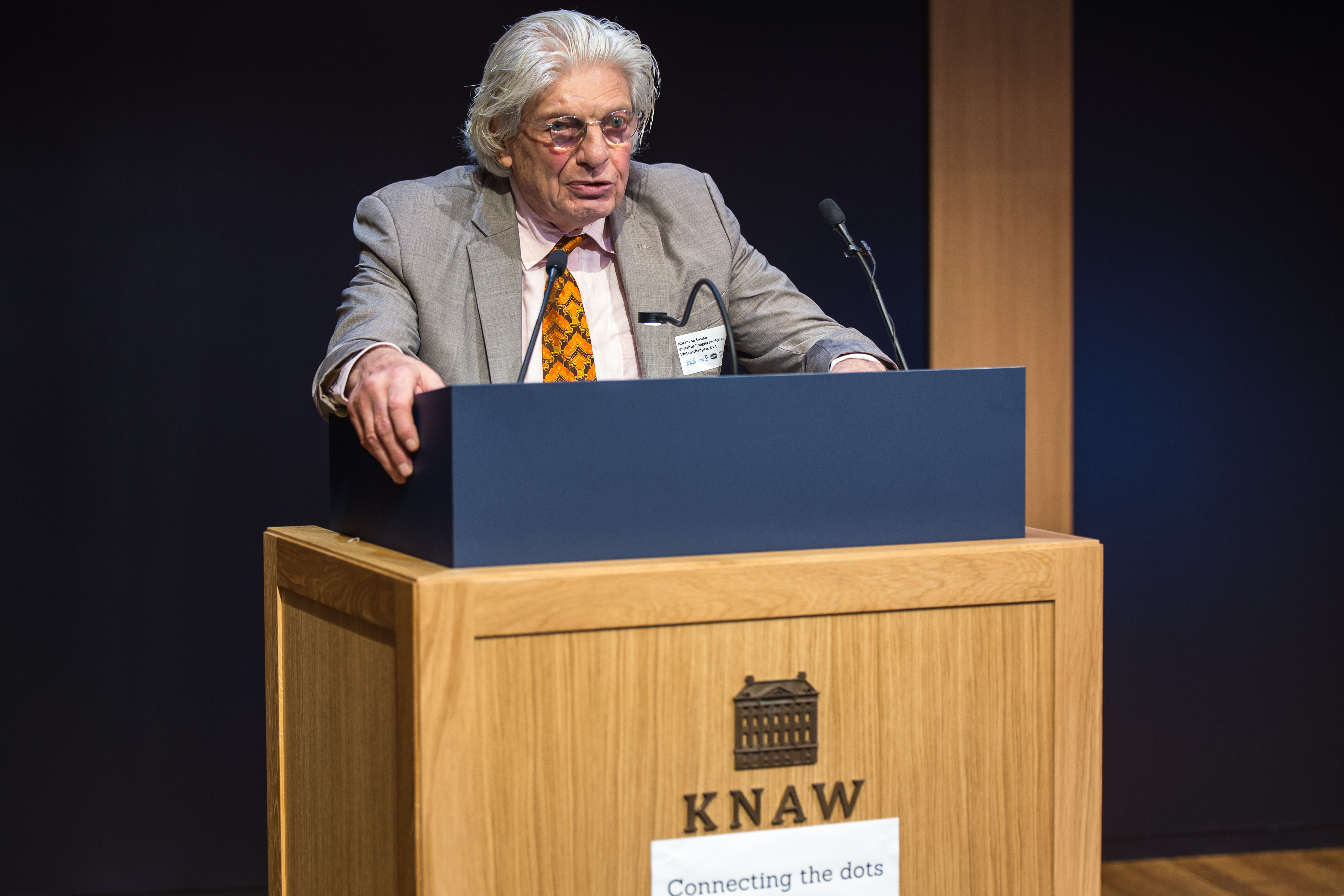 Abram de Swaan (emeritus hoogleraar Sociale Wetenschap, UvA)
