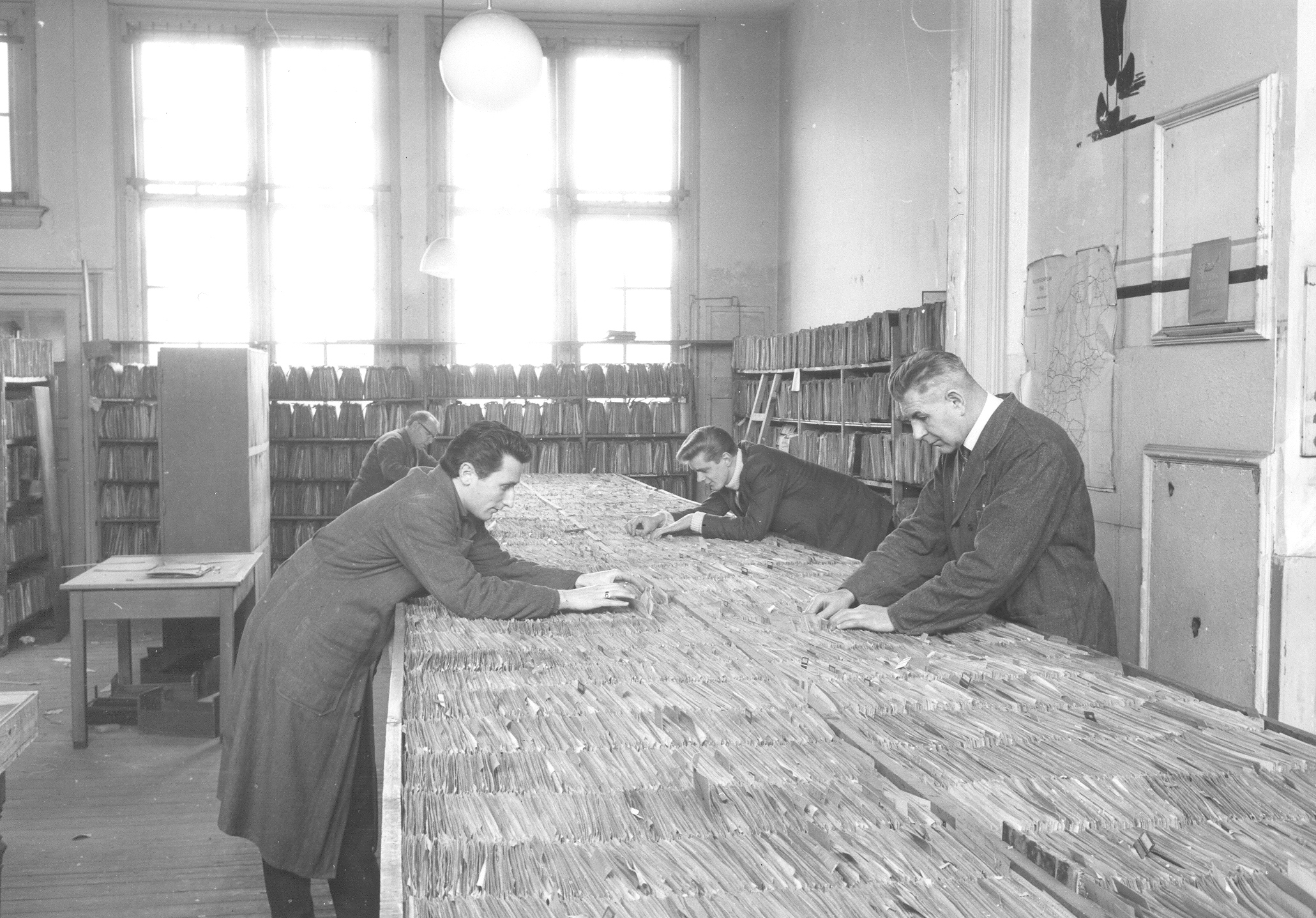 Het central card system of the Central Archive of Special Jurisdiction.