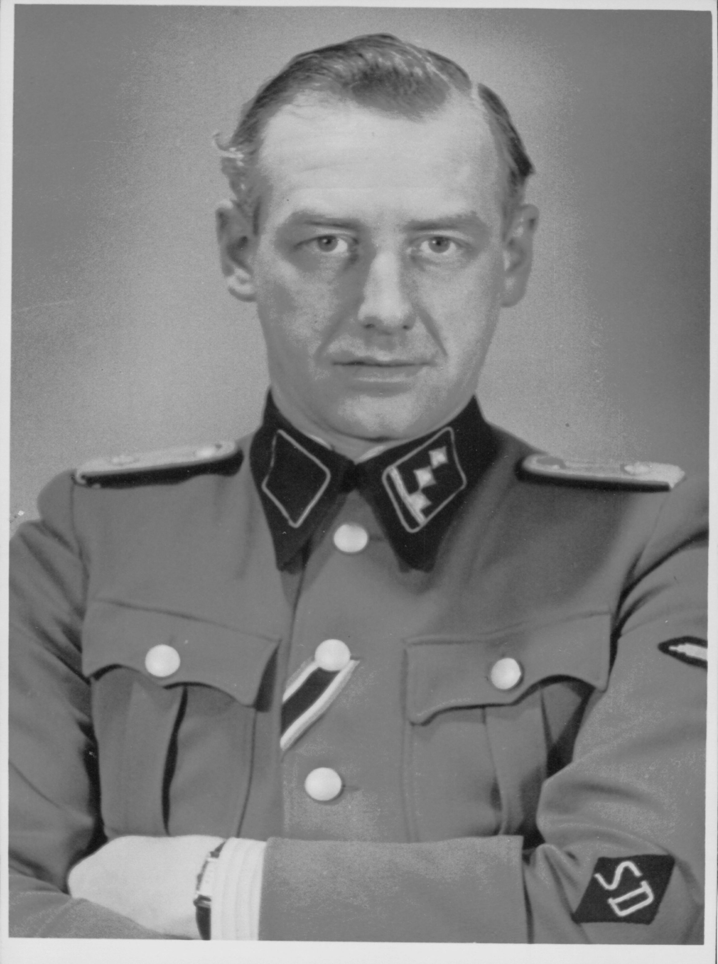 Albert Konrad Gemmeker als commandant van Kamp Westerbork